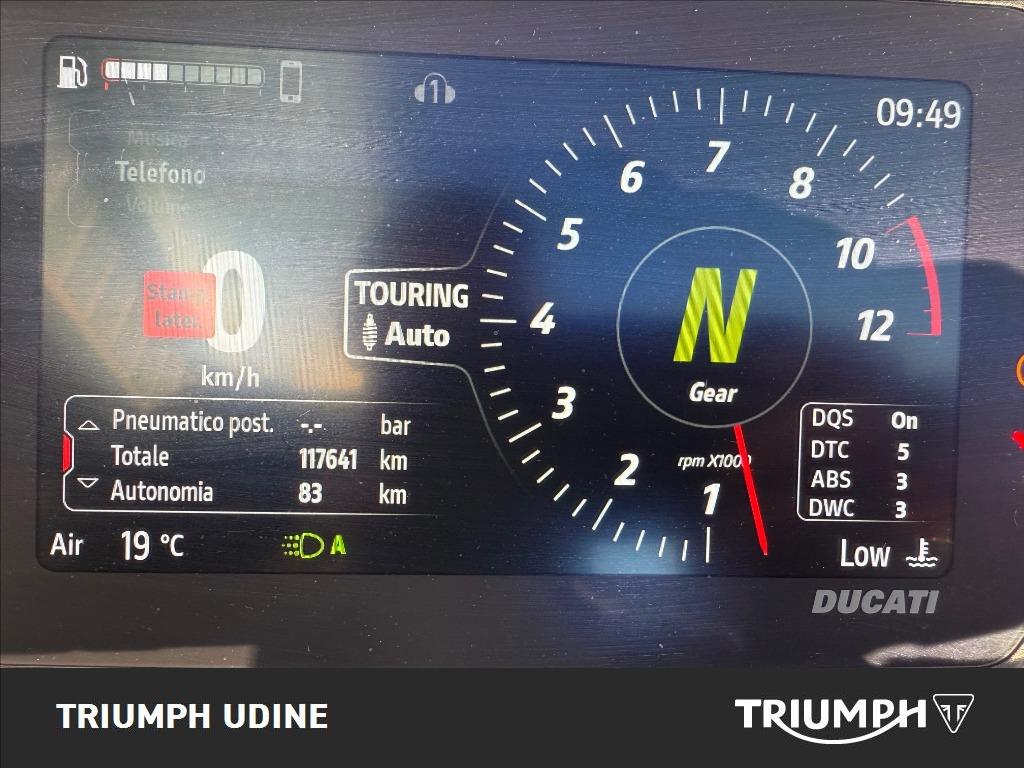 DUCATI Multistrada V4 1160 S Radar Red raggi