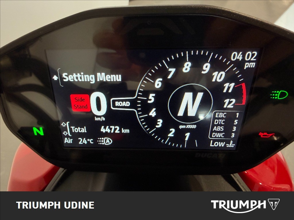 DUCATI Streetfighter V2 955 Red